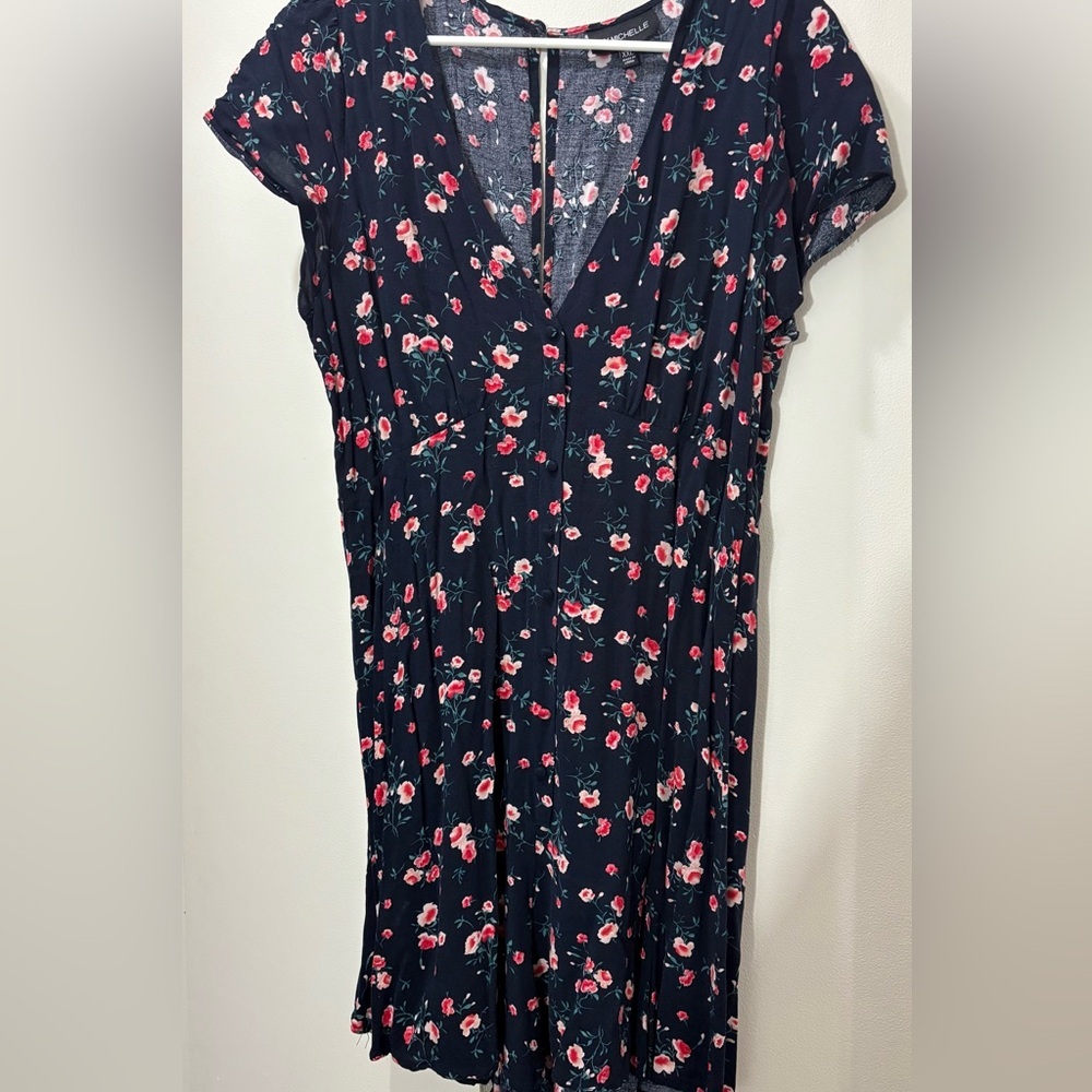 Floral Navy Dress​